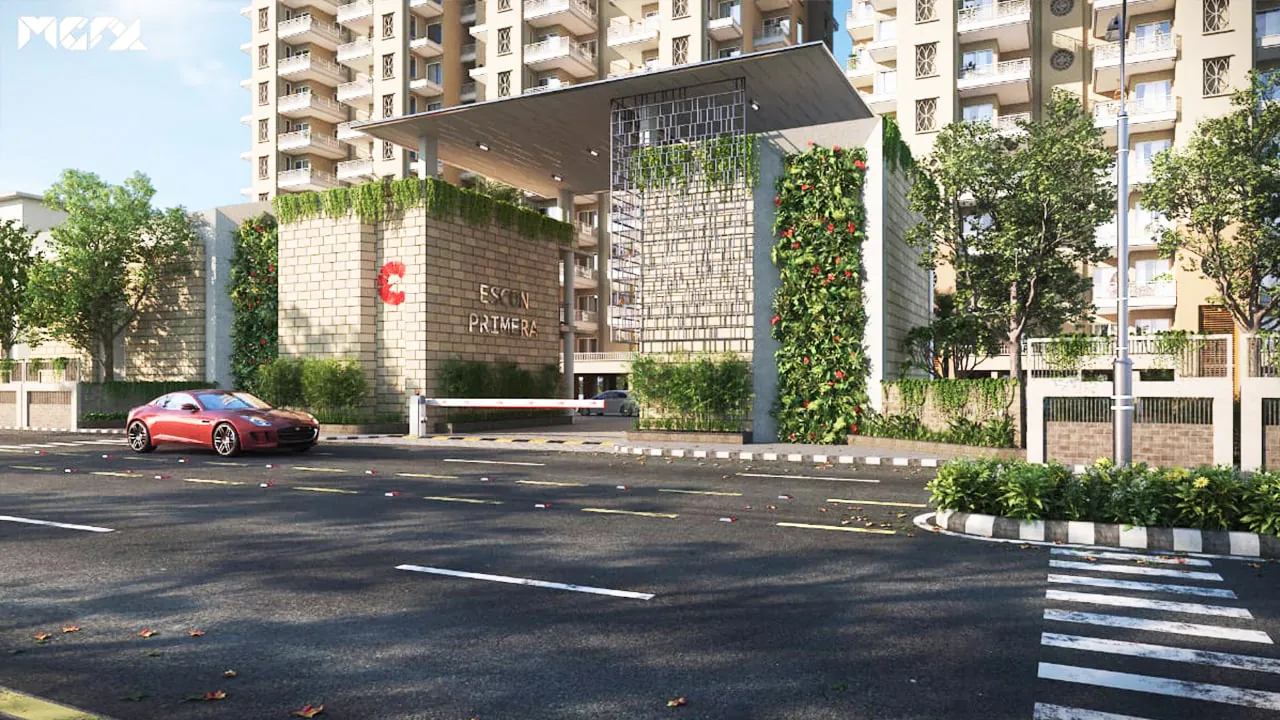 Escon Primera, Airport Road, Mohali - project view 5