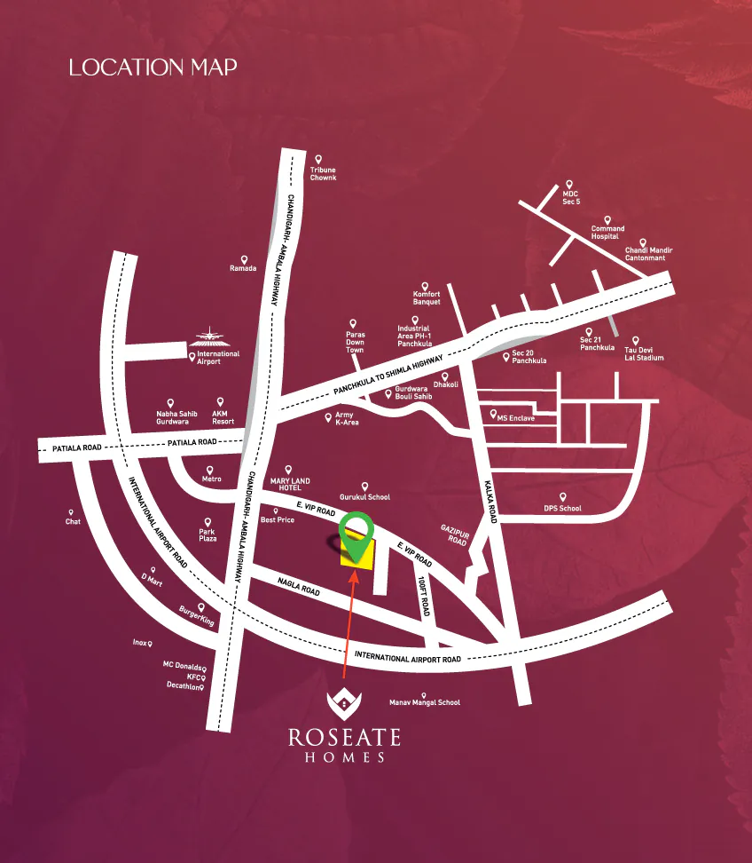Roseate Homes floor plan 2