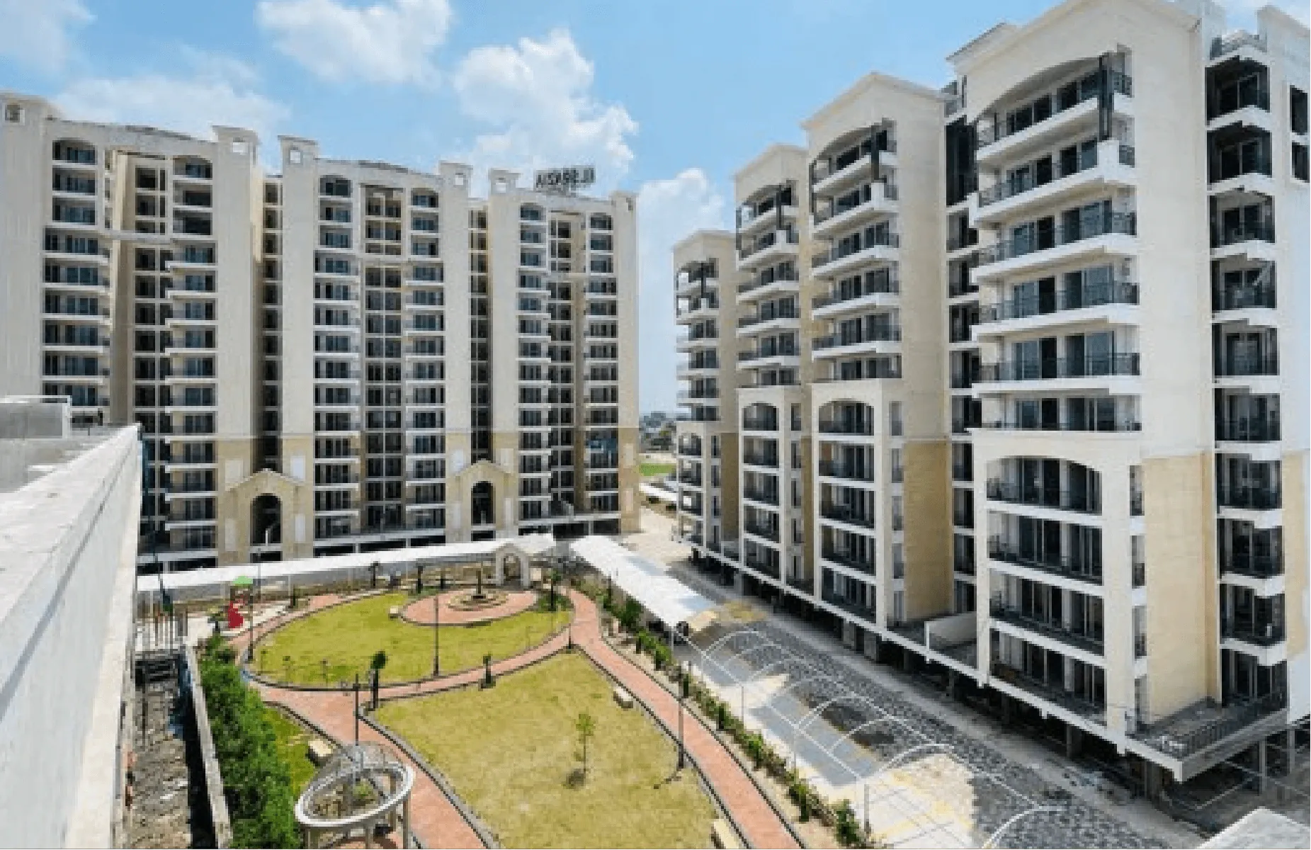 El Spazia Elite Spanish Homes, Zirakpur - project view 3