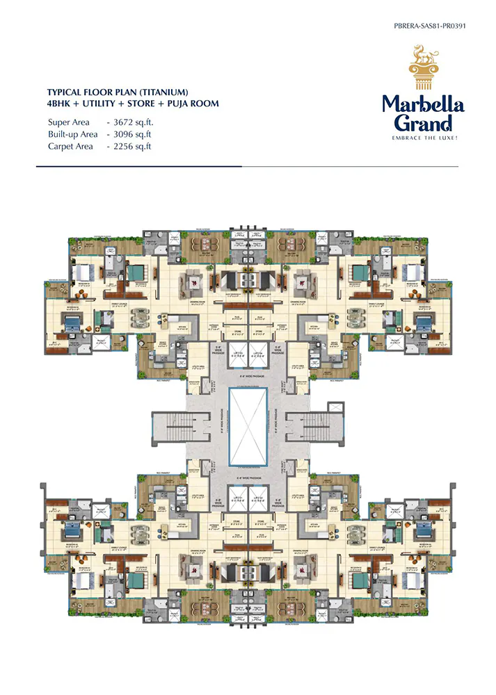 Marbella Grand floor plan 3