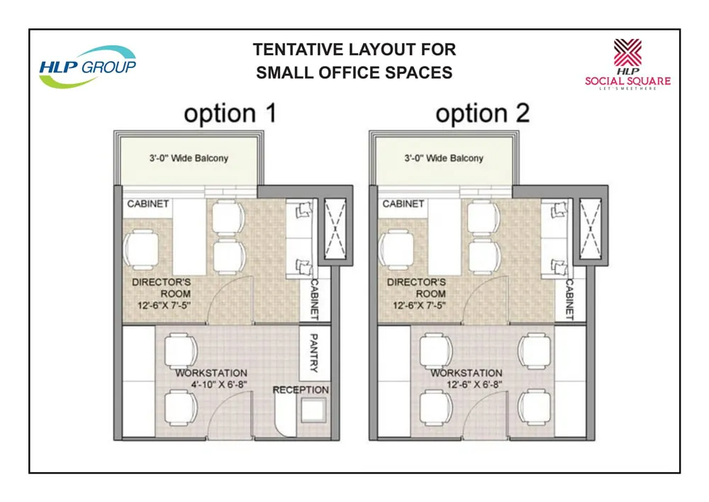 HLP Social Square floor plan 3