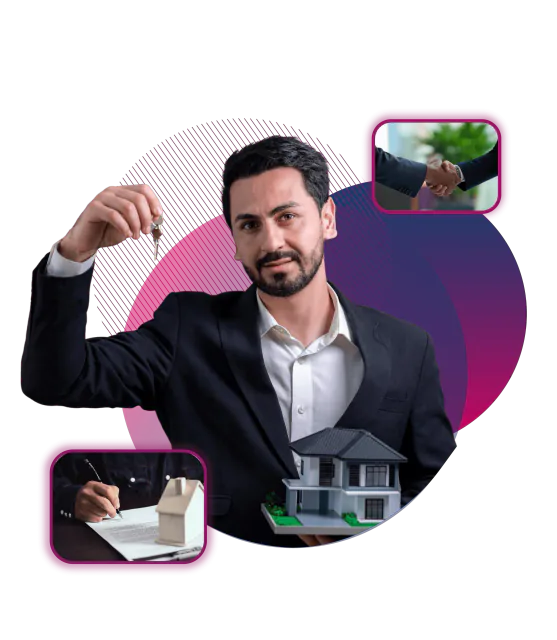 CREx Property real estate agent holding house keys