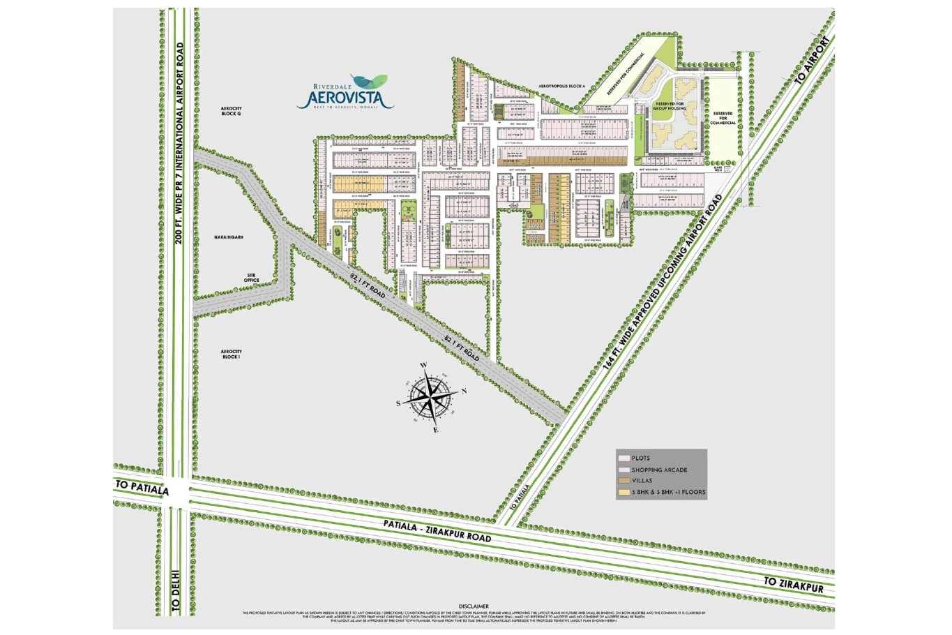 Riverdale Aerovista floor plan 1