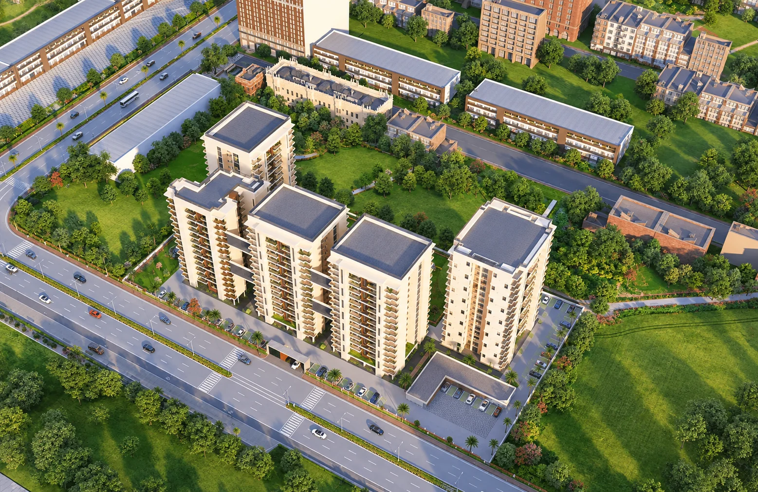 The Medallion Nova, Sector 66, Mohali - project view 2
