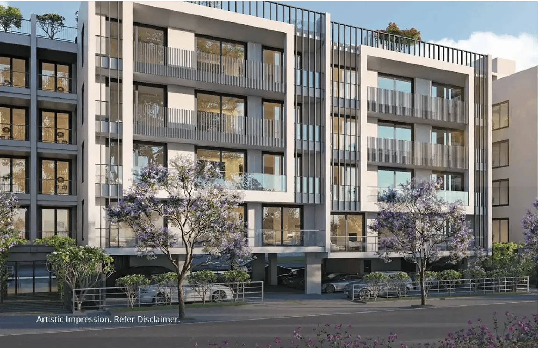 Trident Hills, Panchkula - project view 2